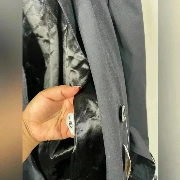 NWT US Army All Weather Black 385 Coat Size 40R - Picture 8 of 8